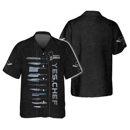 Personalized Chef Shirt, All Over Printed