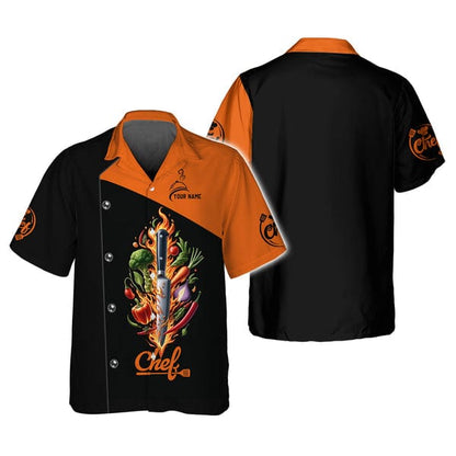Personalized Chef Shirt, All Over Printed