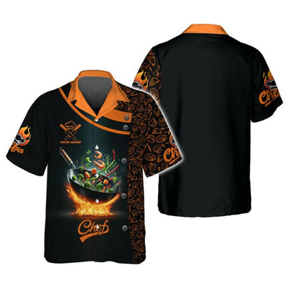 Personalized Chef Shirt, All Over Printed
