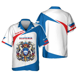 Custom Slovenia Shirt, Gift For Slovenia Lover, All Over Printed