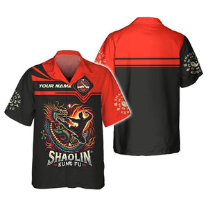 Custom Shaolin Kung Fu Shirt, Gift For Shaolin Kung Fu Lover, All Over Printed