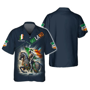 Custom Ireland Shirt, Gift For Ireland Lover, All Over Printed