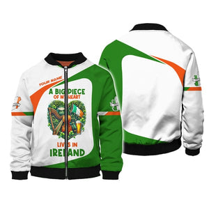 Custom Ireland Shirt, Gift For Ireland Lover, All Over Printed