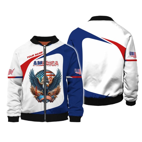 Personalized American Shirt, All Over Printed