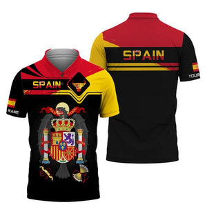 Custom Spain Shirt, Gift For Spain Lover, All Over Printed