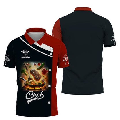 Personalized Chef Shirt, All Over Printed
