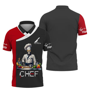 Camiseta de chef personalizada: diseño culinario distintivo para chefs y entusiastas de la cocina