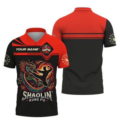 Custom Shaolin Kung Fu Shirt, Gift For Shaolin Kung Fu Lover, All Over Printed