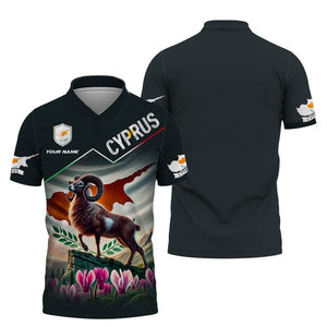 Custom Cyprus Shirt, All Over Printed