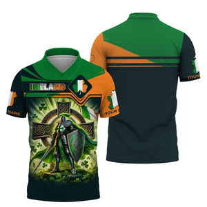 Custom Ireland Shirt, Gift For Ireland Lover, All Over Printed