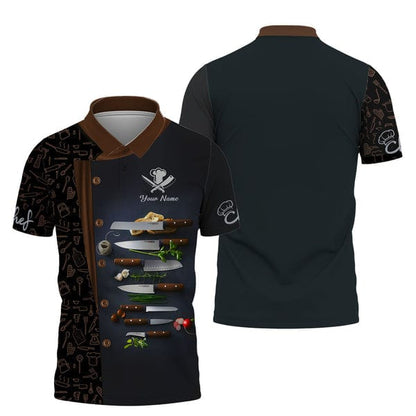 Personalized Chef Shirt, All Over Printed