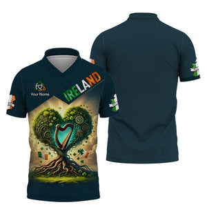 Custom Ireland Shirt, Gift For Ireland Lover, All Over Printed