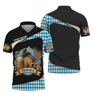 3D Full Print Oktoberfest T-Shirts Personalized Name Gift For Beer Lovers, All Over Printed