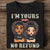 Camiseta de pareja personalizada - Soy tuya, sin reembolso