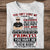 Personalized Man Shirt -  You Can't Scare Me, I Have A Crazy Grandpa