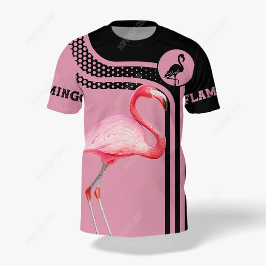 Flamingo Shirt, Gift For Flamingo Lover, All Over Printed