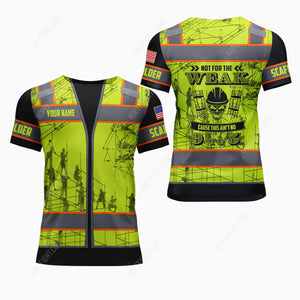 Custom Scaffolder Shirt, Gift For Scaffolder Lover, All Over Printed