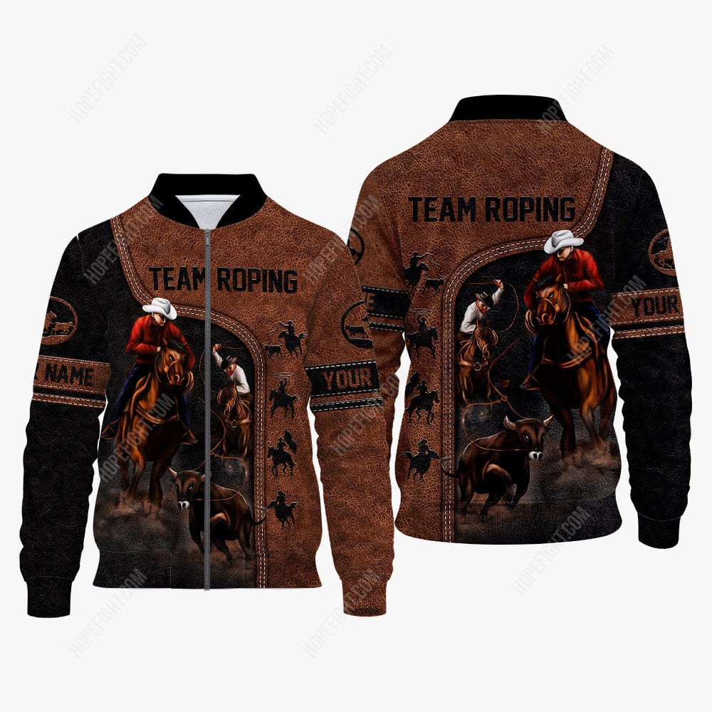 Custom Team Roping Shirt, Gift For Team Roping Lover, All Over Printed