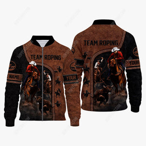 Custom Team Roping Shirt, Gift For Team Roping Lover, All Over Printed