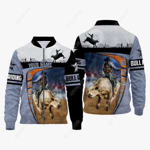 Custom Bull Riding Shirt, Gift For Bull Riding Lover, All Over Printed