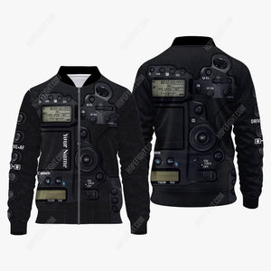 Custom Camera Shirt, All Over Printed