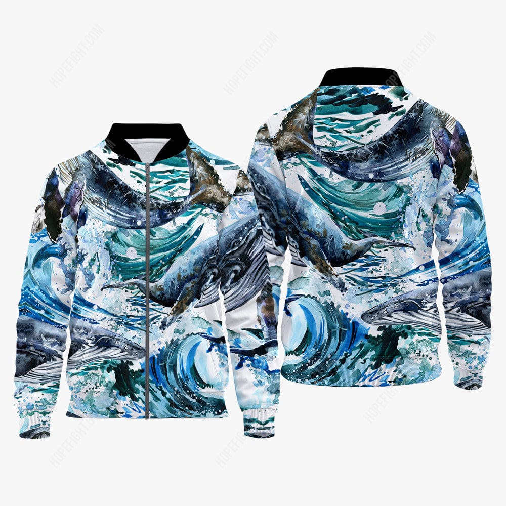Whale Shirt, Gift For Whale Lover, All Over Printed