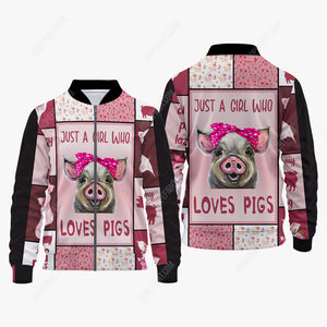 Pig Shirt, Gift For Pig Lover, All Over Printed