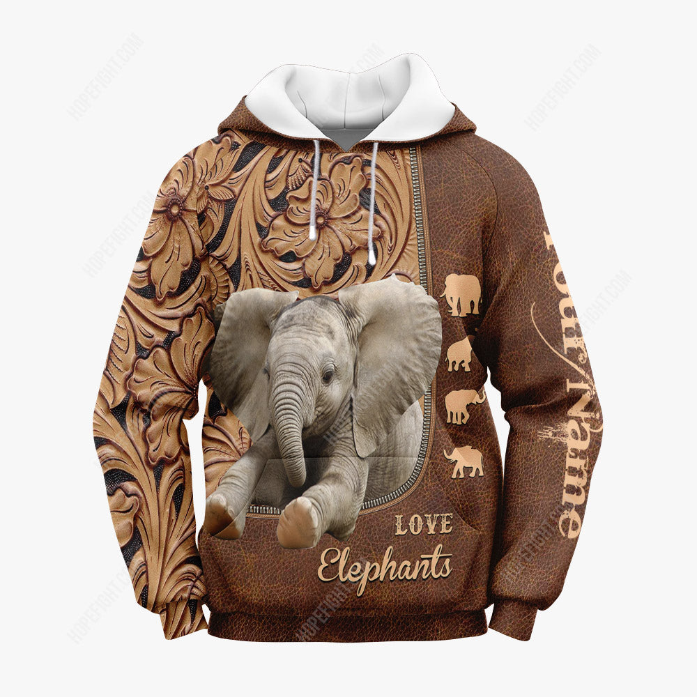 Elephant Shirt, Gift For Elephant Lover, All Over Printed