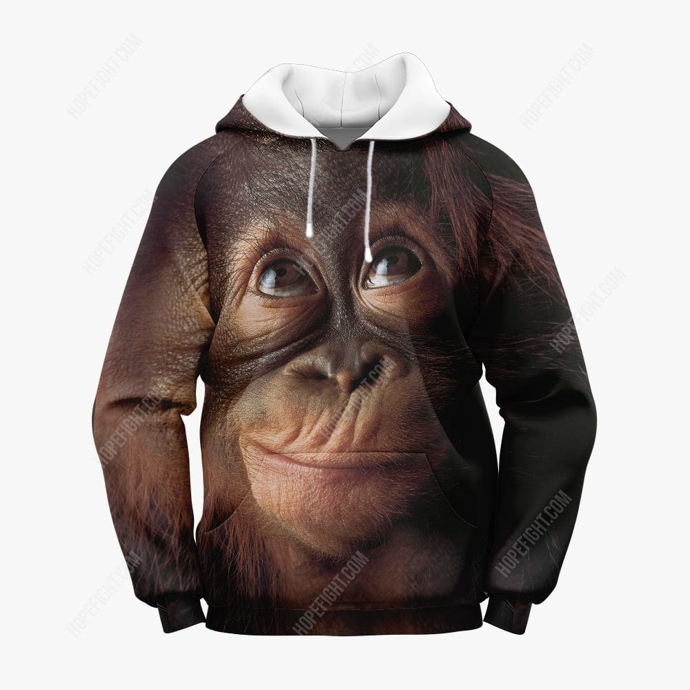 Monkey Shirt, All Over Printed