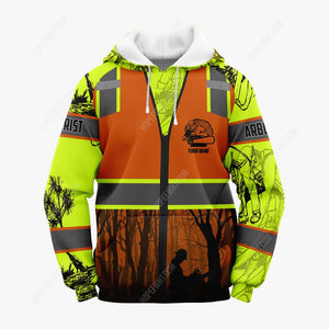 Custom Arborist Shirt, Gift For Arborist Lover, All Over Printed