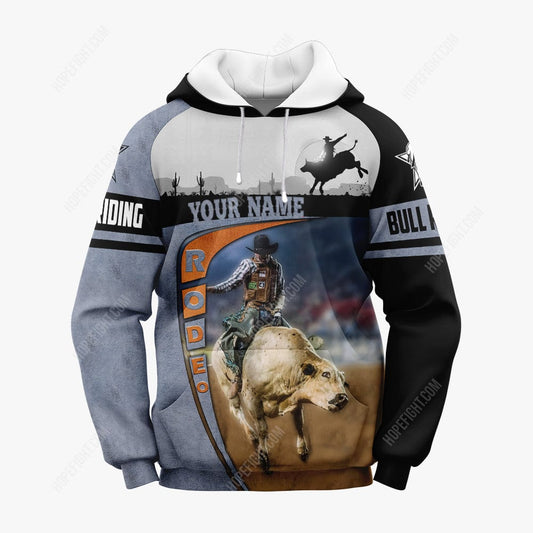 Custom Bull Riding Shirt, Gift For Bull Riding Lover, All Over Printed