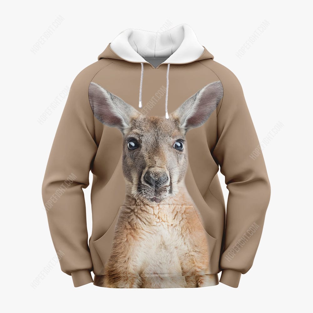 Kangaroo Shirt, Gift For Kangaroo Lover, All Over Printed