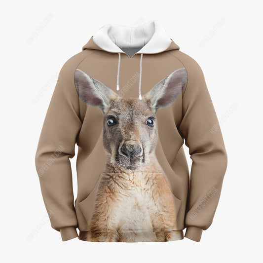 Kangaroo Shirt, Gift For Kangaroo Lover, All Over Printed