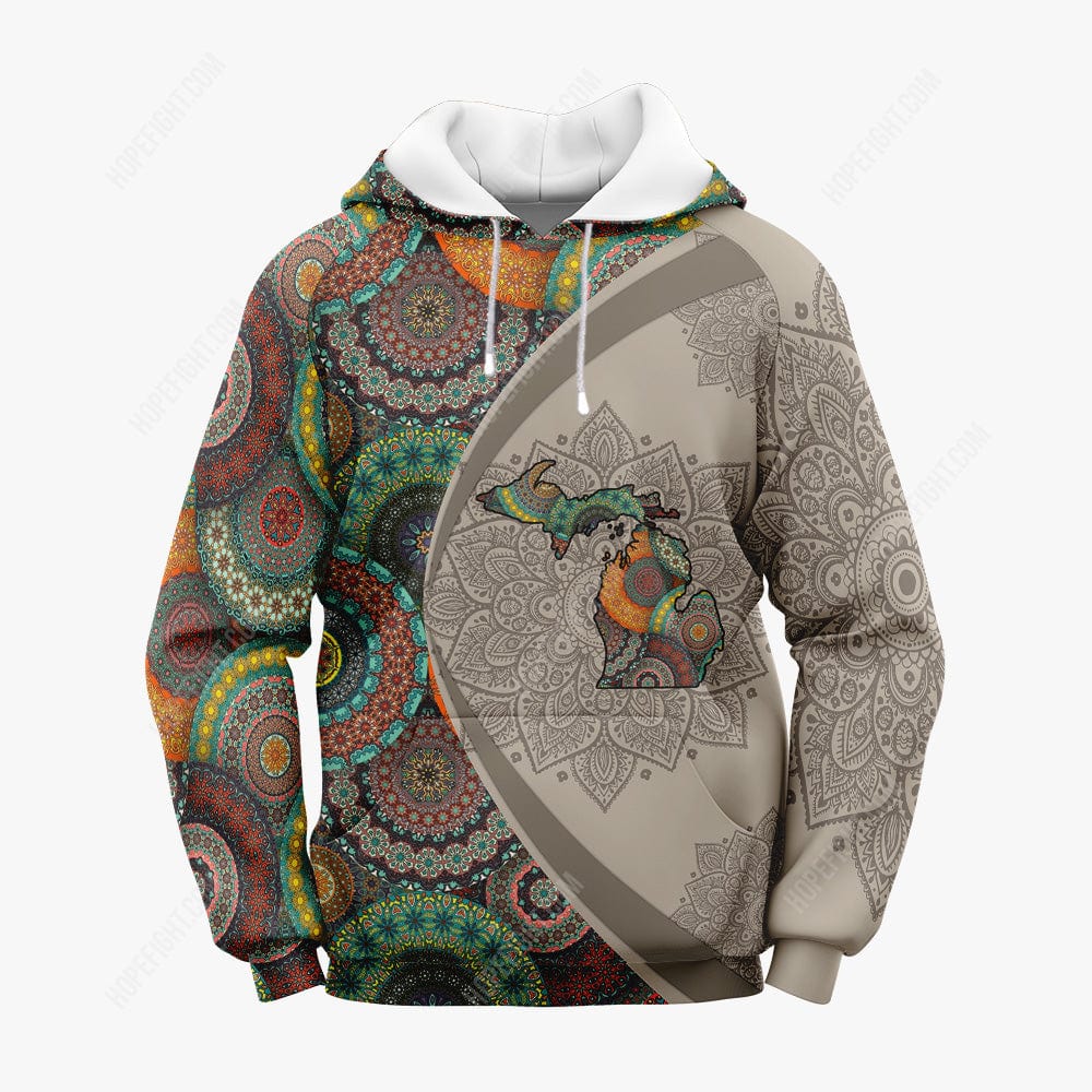 Michigan Shirt, Gift For Michigan Lover, All Over Printed