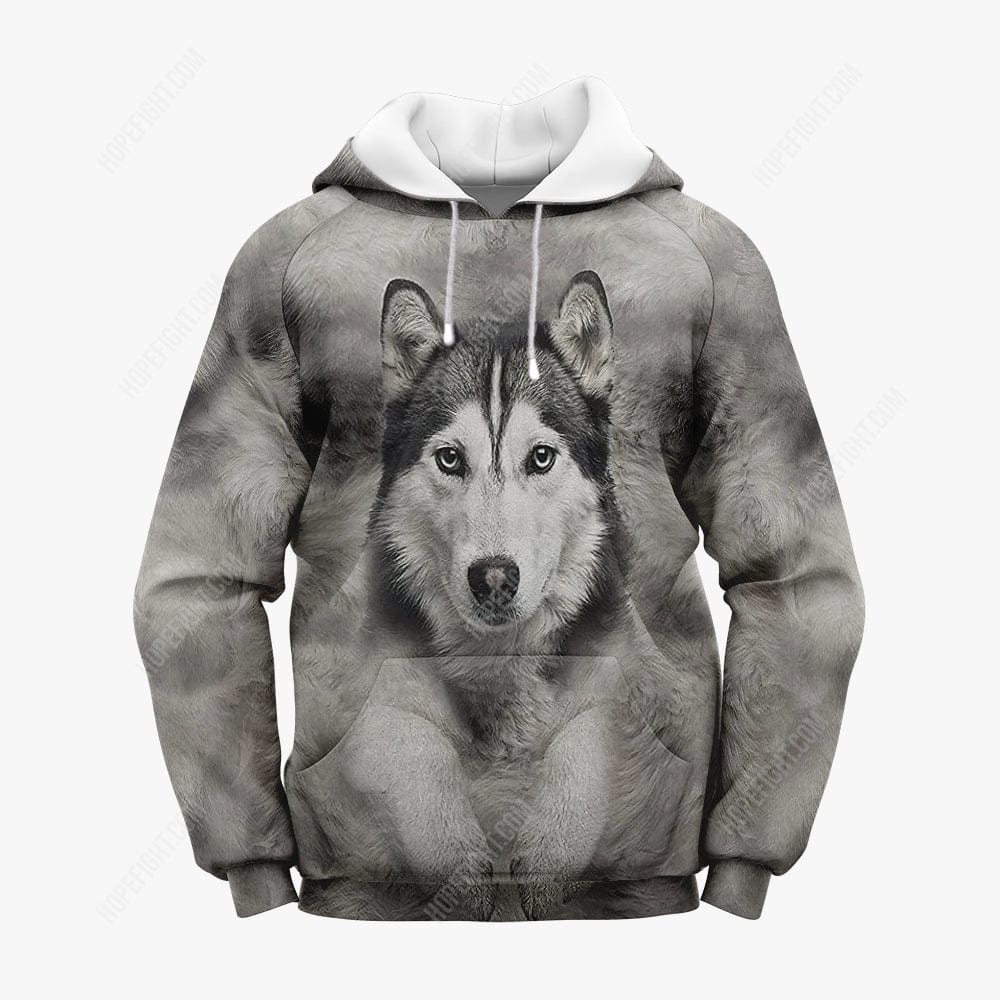 Husky Shirt, Gift For Husky Lover, All Over Printed