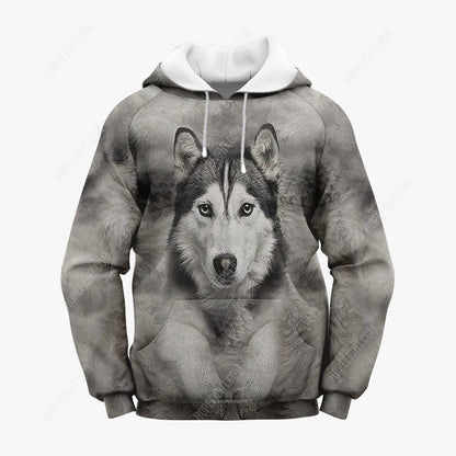 Husky Shirt, Gift For Husky Lover, All Over Printed