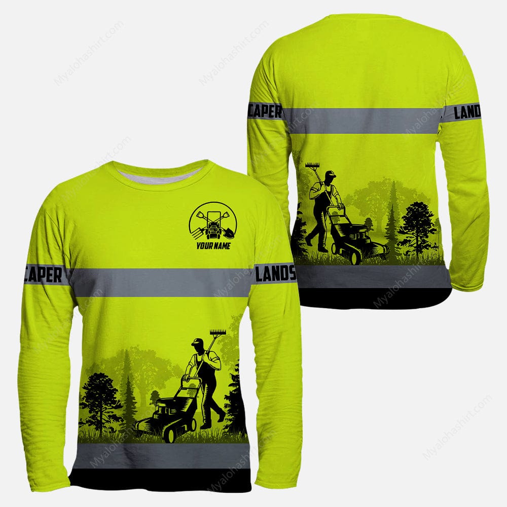Landscaper Love Shirt, Landscaper Shirt Gift