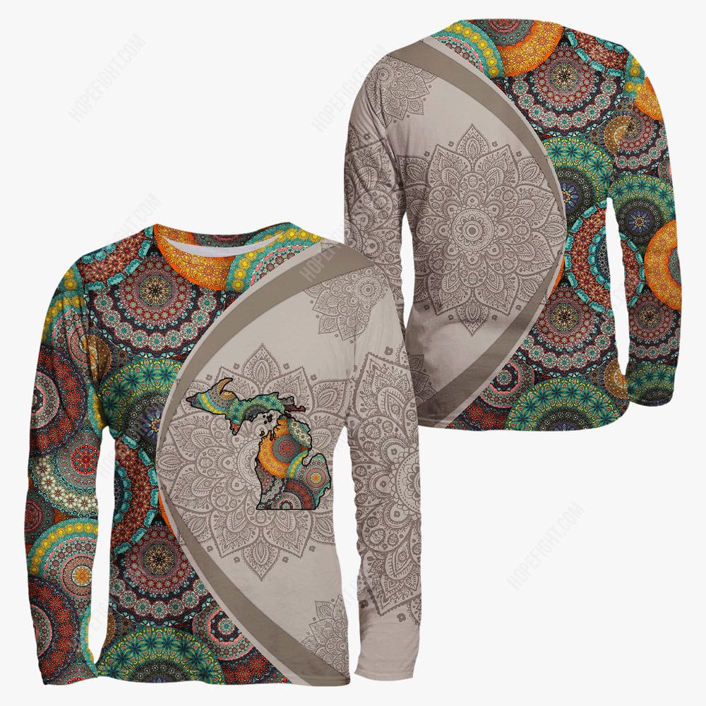 Michigan Shirt, Gift For Michigan Lover, All Over Printed