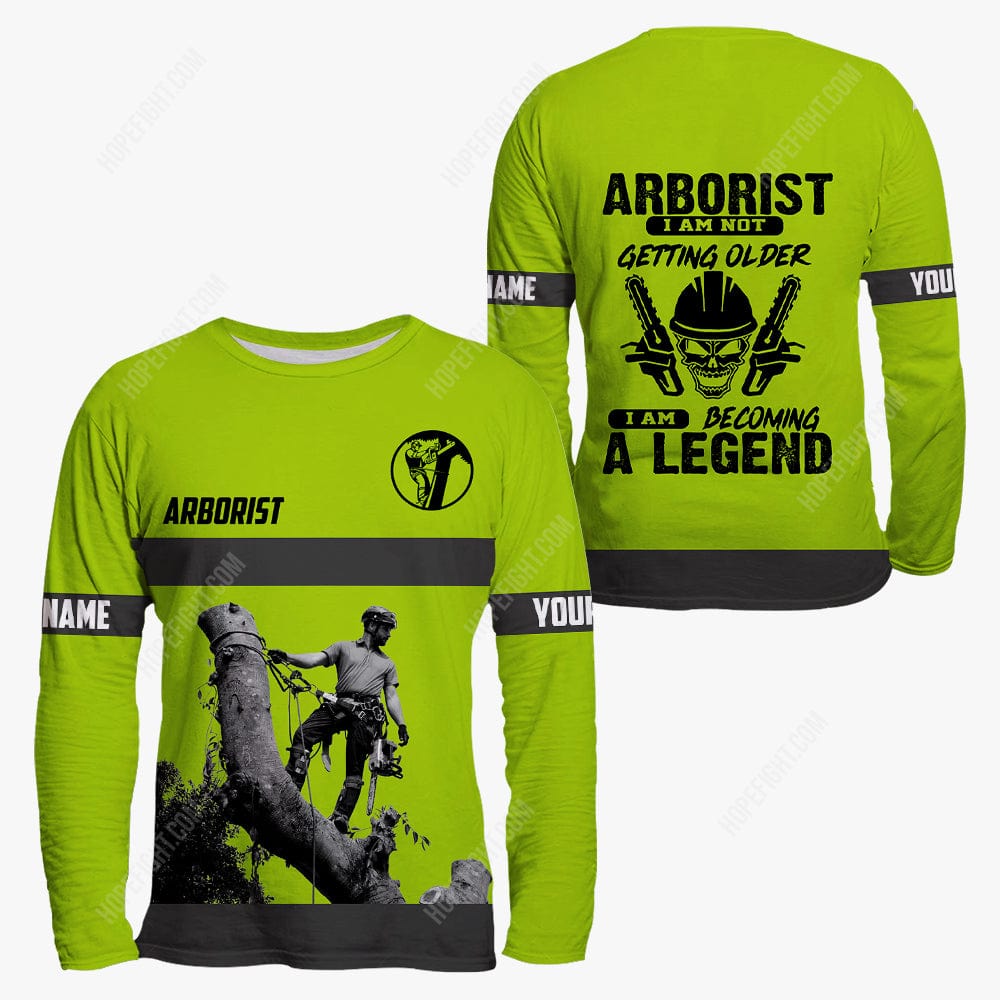 Custom Arborist Shirt, Gift For Arborist Lover, All Over Printed