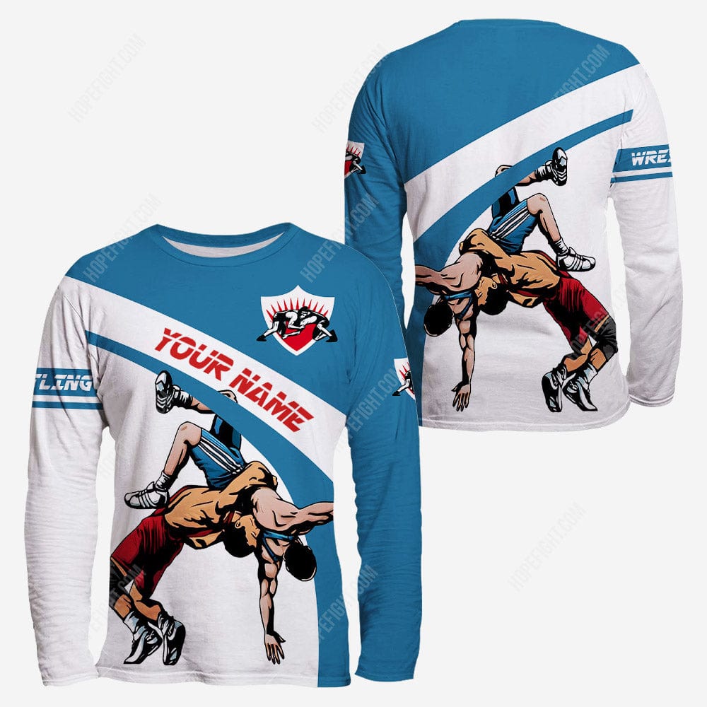 Wrestling Love Shirt, Wrestling Shirt Gift, All Over Printed