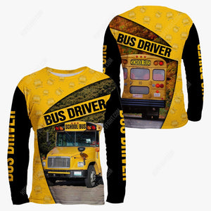 Bus Driver Shirt, Gift For Bus Driver Lover, All Over Printed