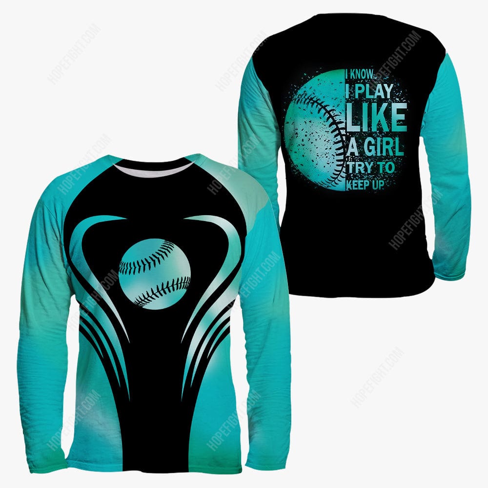 Softball Shirt, Gift For Softball Lover, All Over Printed