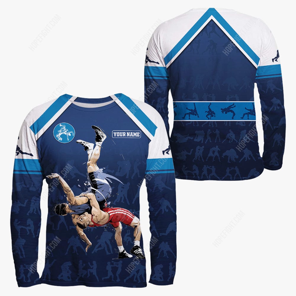 Wrestling Shirt, All Over Printed