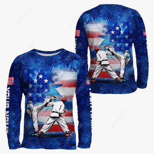 Custom Taekwondo Shirt, Gift For Taekwondo Lover, All Over Printed