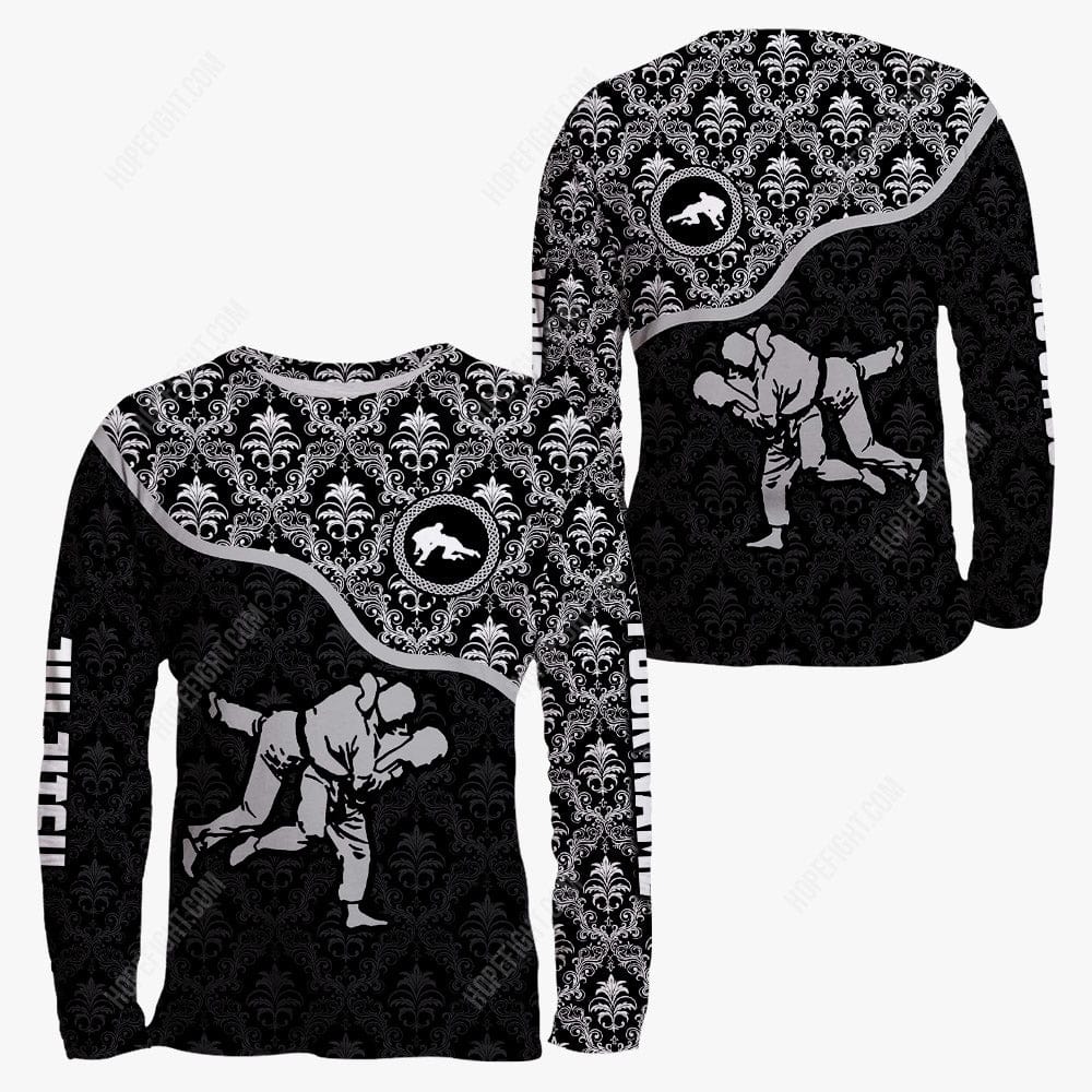 Custom Jiu-Jitsu Shirt, Gift For Jiu-Jitsu Lover, All Over Printed
