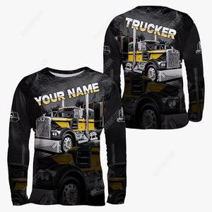 Custom Truck Shirt, Gift For Truck Lover, All Over Printed