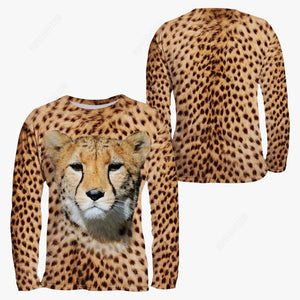 Cheetah Shirt, Gift For Cheetah Lover, All Over Printed