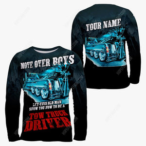 Custom Truck Shirt, Gift For Truck Lover, All Over Printed