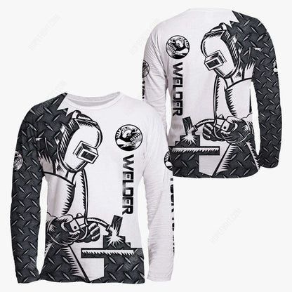 Custom Welder Shirt, Gift For Welder Lover, All Over Printed