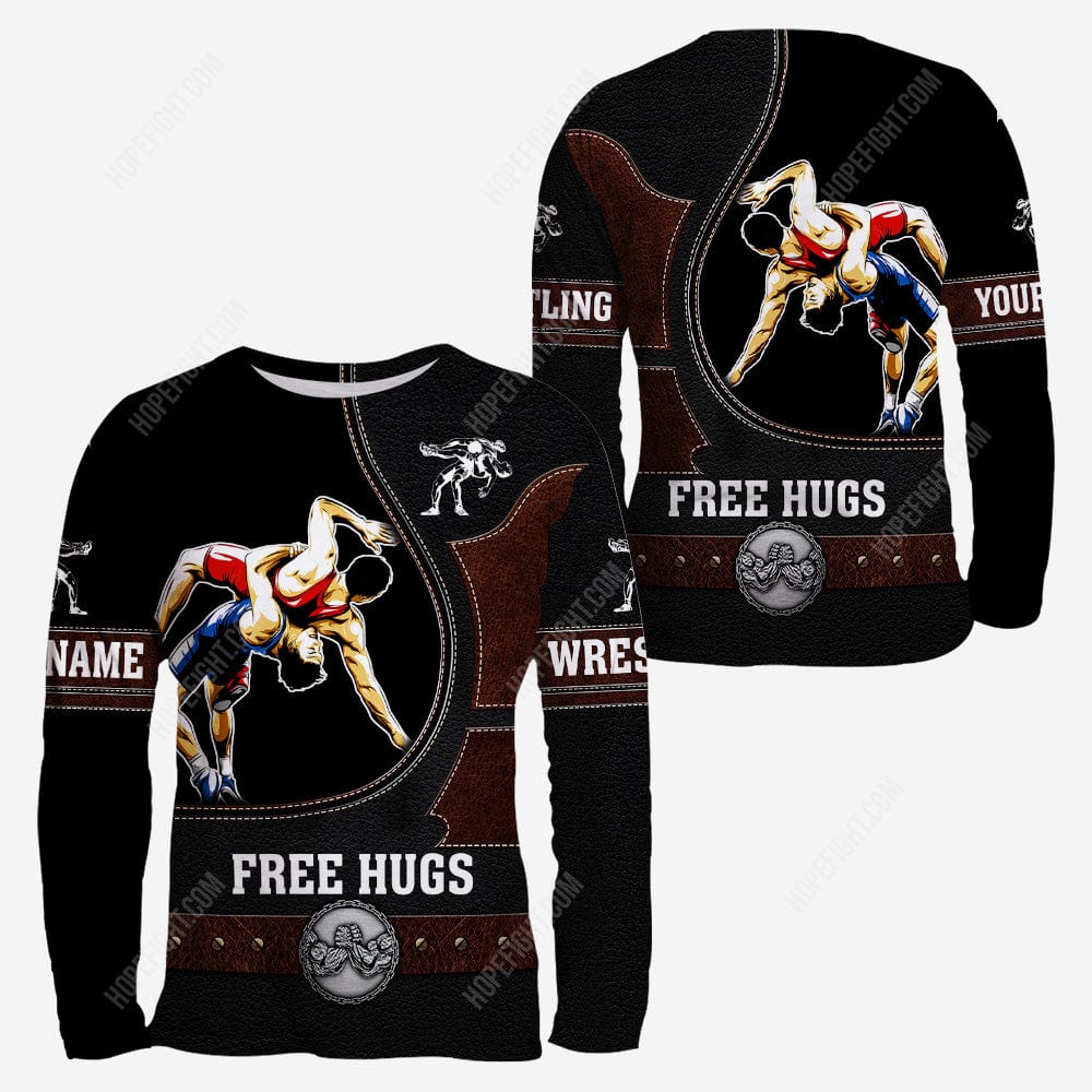 Wrestling Love Shirt, Wrestling Shirt Gift, All Over Printed